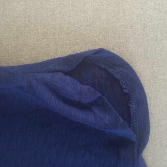 Reitmans Blue V-Neck Top, Size M - Picture 7 of 11